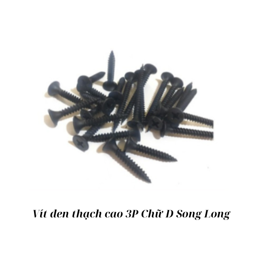 Vít đen thạch cao 3P D Song Long_T30