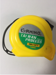[NKT75LBVXRN] Thước lỗ ban 7,5M vàng xanh Rhino
