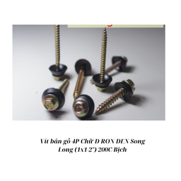 [VBG40DRDSL200] Vít bắn gỗ 4P D (1x1/2") ron đen lớn Song Long_B200_T25