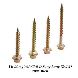 [VBG60DSL200] Vít bắn gỗ 6P D (2x1/2) Song Long_200_T15