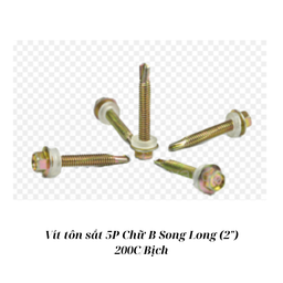 [VTS50BSL200] Vít tôn sắt 5P B (2") Song Long_B200_T20