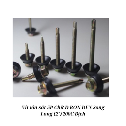 [VTS50DRDSL200] Vít tôn sắt 5P D (2") ron đen lớn Song Long_B200-T20