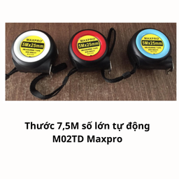 [MRT75M1MTD] Thước 7,5M số lớn tự động M02TD Maxpro